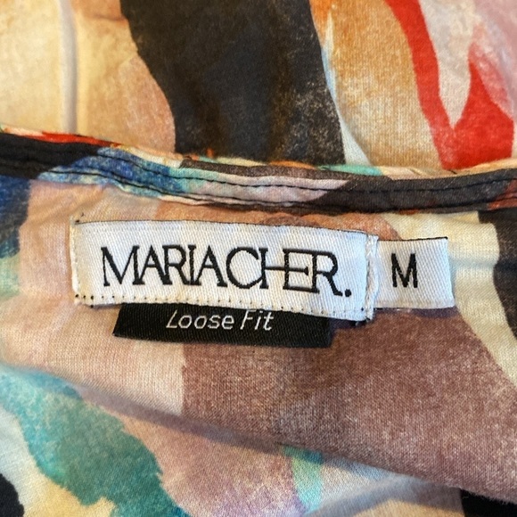 Maria Cher Violet multicolor cotton blouse - Picture 7 of 7